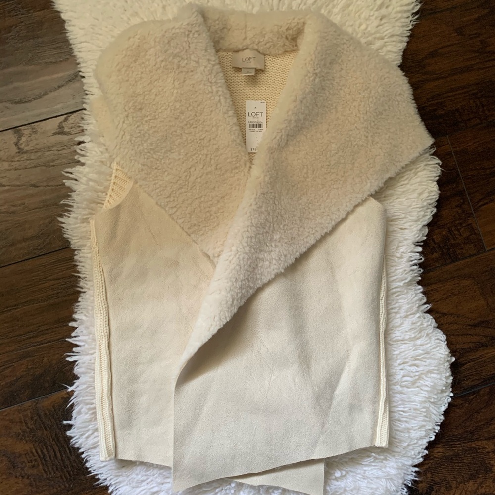 LOFT COTTON SLEEVELESS VEST - Picture 4 of 4